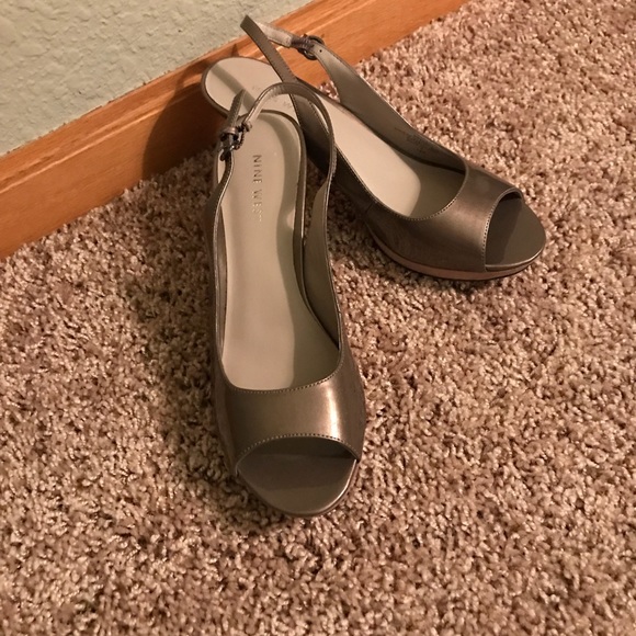Nine West Shoes - Nine West peep toe sling backs